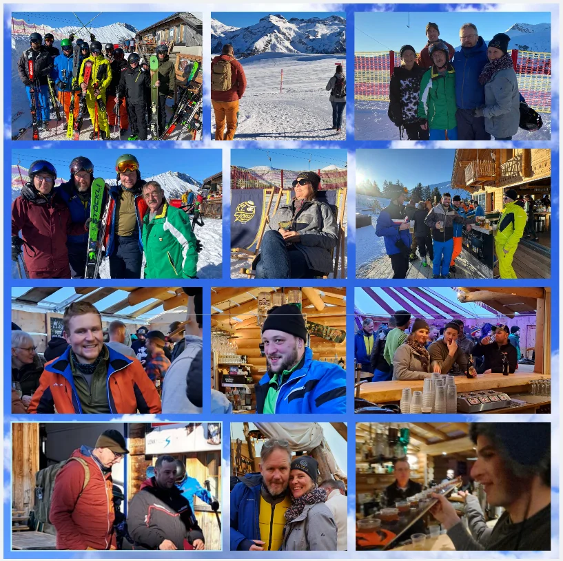 Collage Skitag 2025